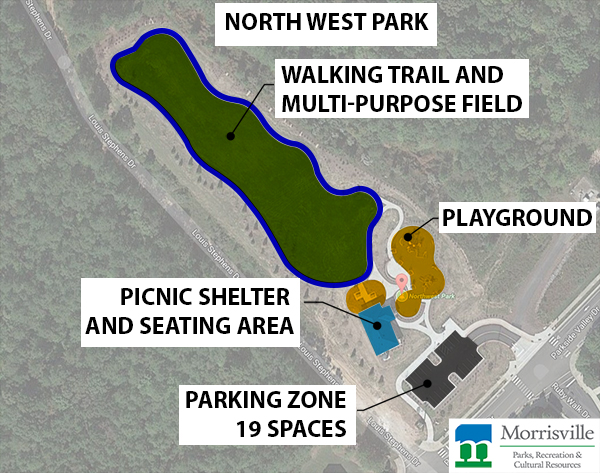 Northwest Park Map Small