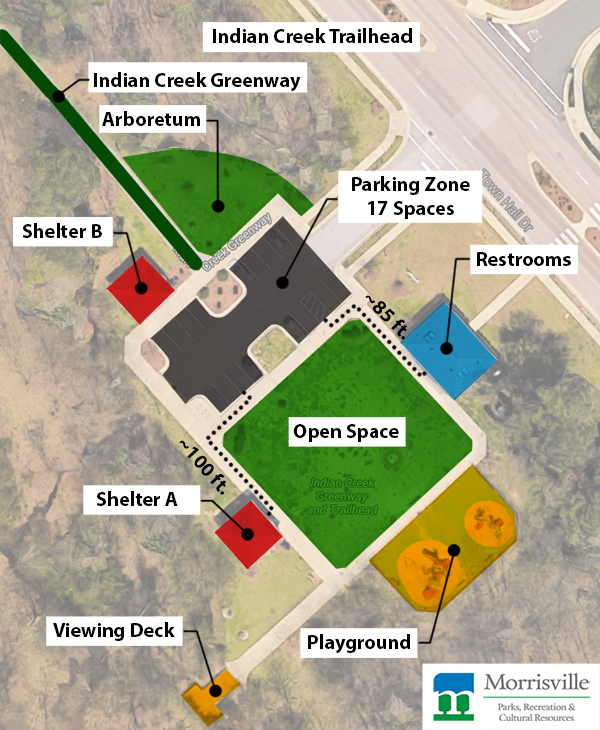 Indian Creek Trailhead Map