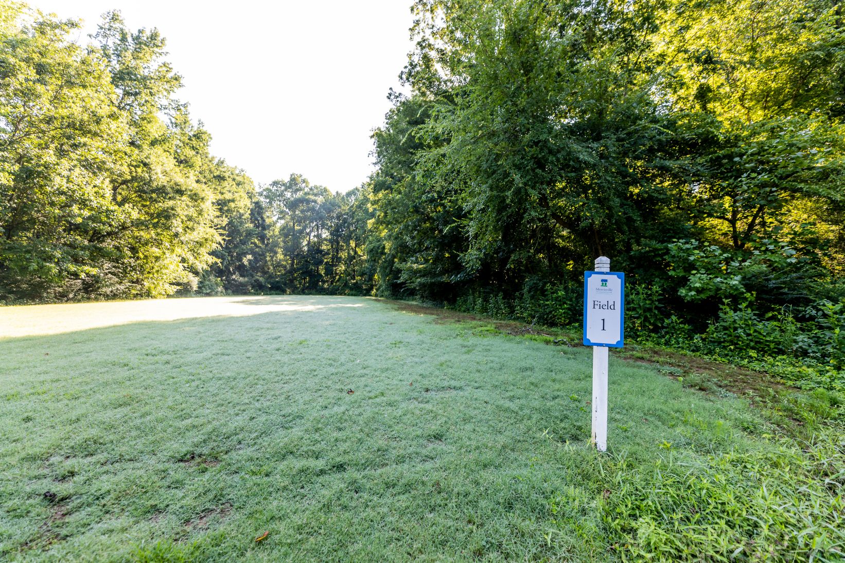 Cedar Fork District Park field one