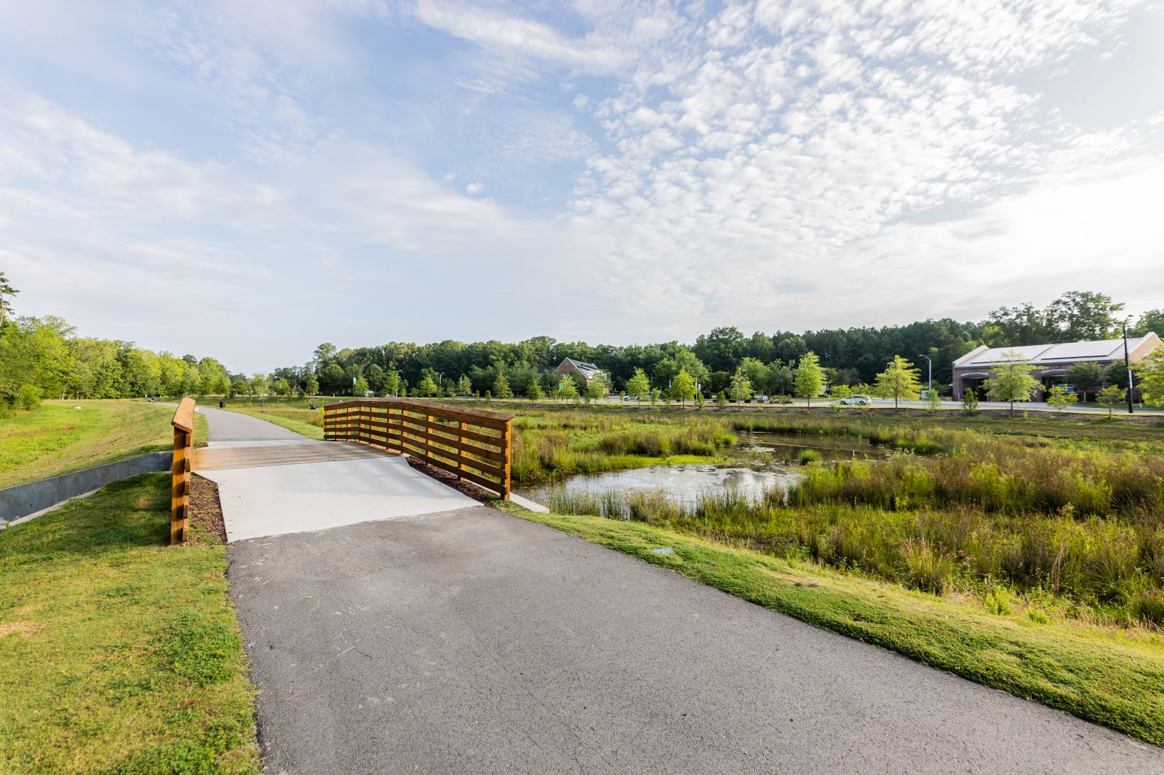 Indian Creek Greenway bridge